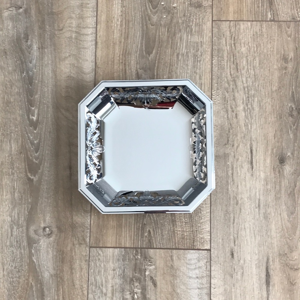 Octagonal Metal Dish